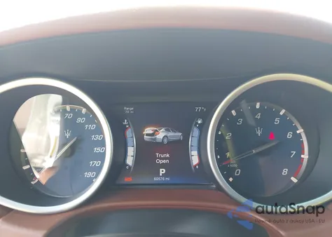 2014 Maserati Ghibli S Q4 z USA, uszkodzony, nr VIN ZAM57RTA8E1097763